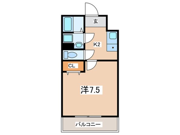 ＥＸハイツＡＢＥＮＯの物件間取画像